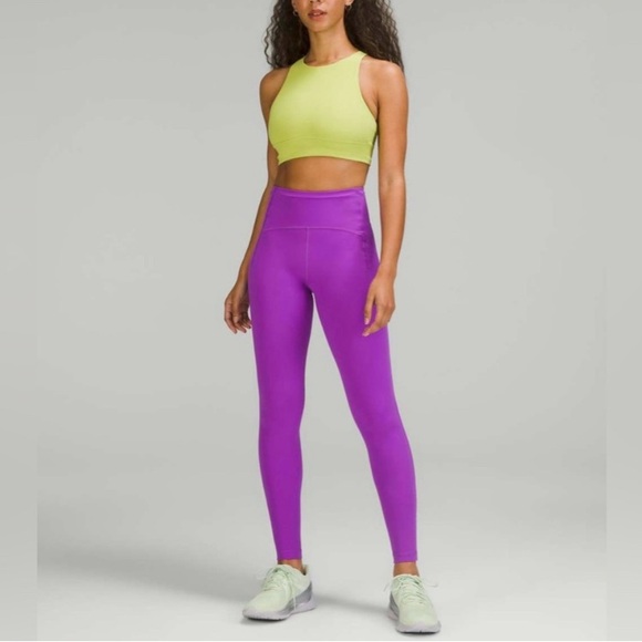 lululemon athletica Pants - lululemon athletica Purple swift speed high rise tight 28”